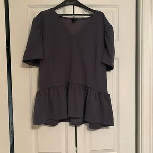 Business casual flair top